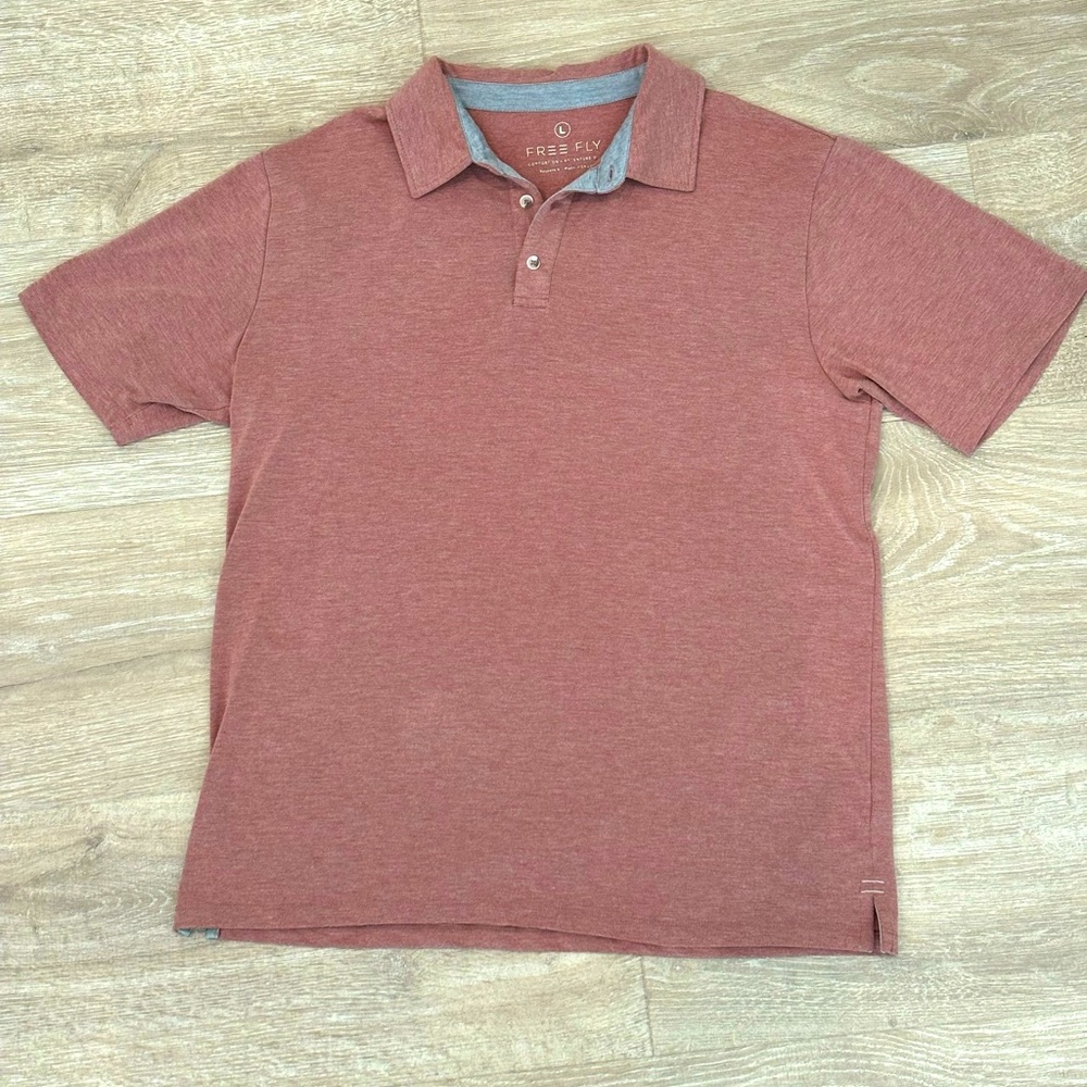 Freefly Men’s Bamboo Flex Polo (Large)